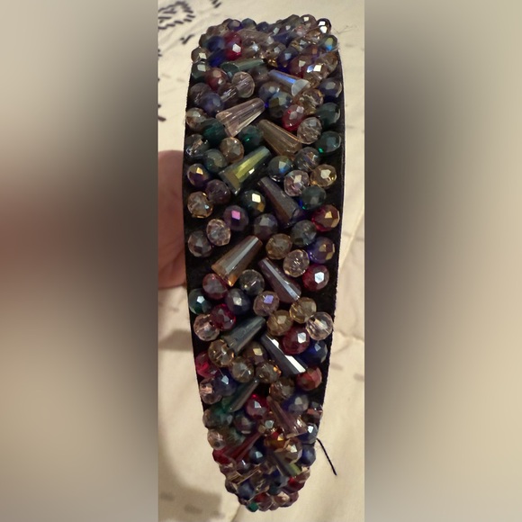 Francesca’s Multicolor Beaded Headband - Picture 1 of 6
